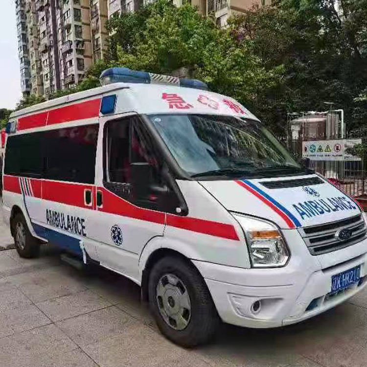 潞城长途救护车护送病人返乡